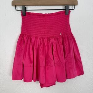 Natural Life Daisy Shorts Flowy Smocked Hot Pink NWT Size XS